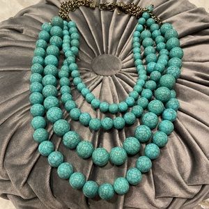 Turquoise - Statement Neckless